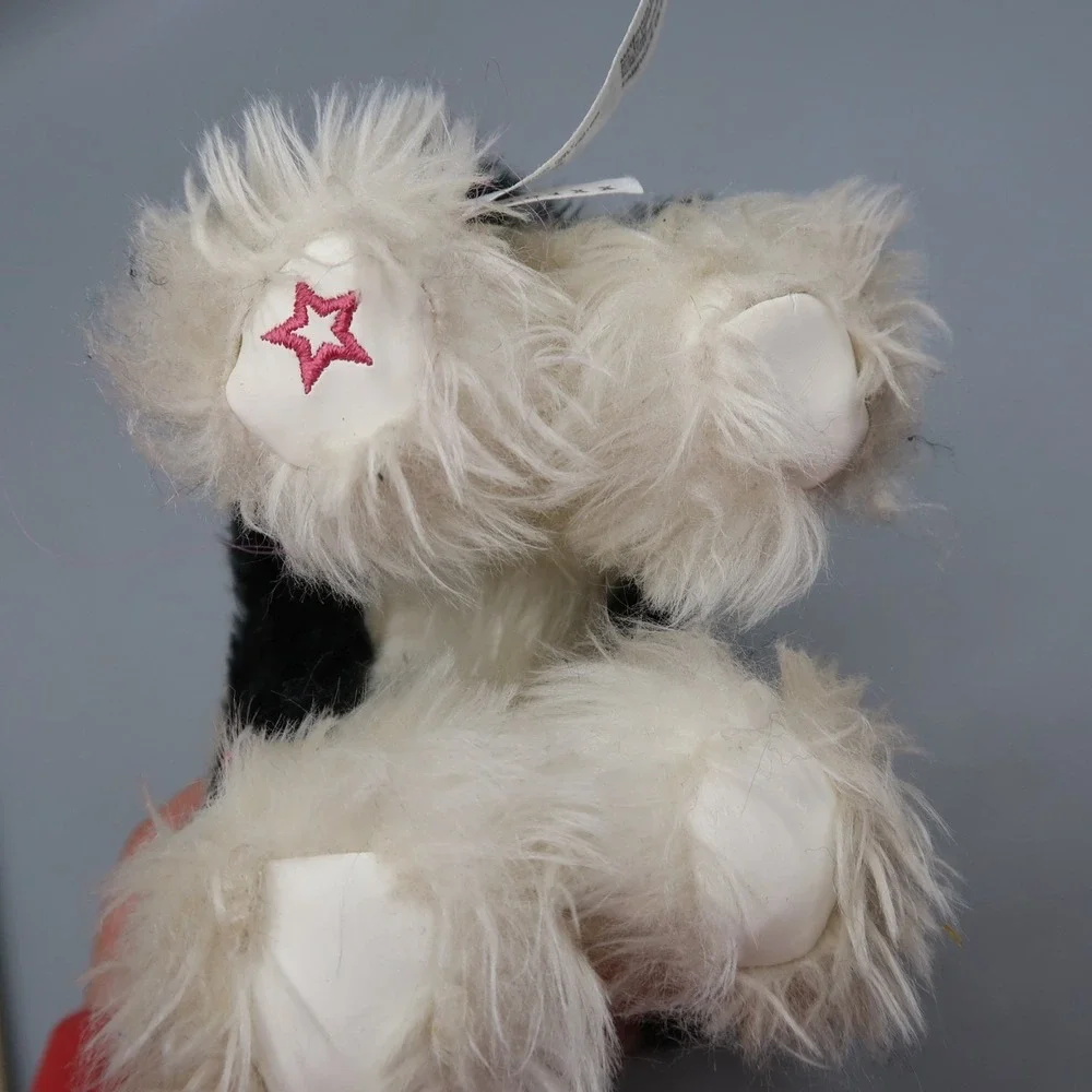 American Girl Saige Rembrandt Black White‎ Border Collie Plush Dog for 18'' doll